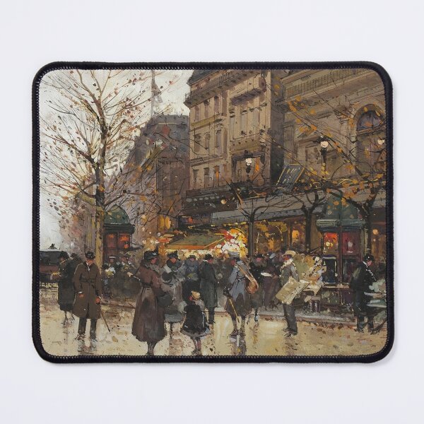 Item preview, Théâtre du Gymnase (20th century) - Eugène Galien Laloue designed and sold by SALON DES ARTS.