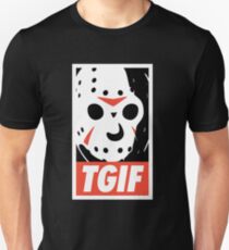 LUSTIGES TGIF-FREITAG-SHIRT Unisex T-Shirt