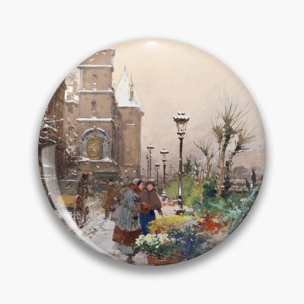 Item preview, Flower Seller (20th century) - Eugène Galien Laloue designed and sold by SALON DES ARTS.
