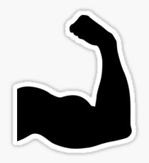 Arm muscles Sticker