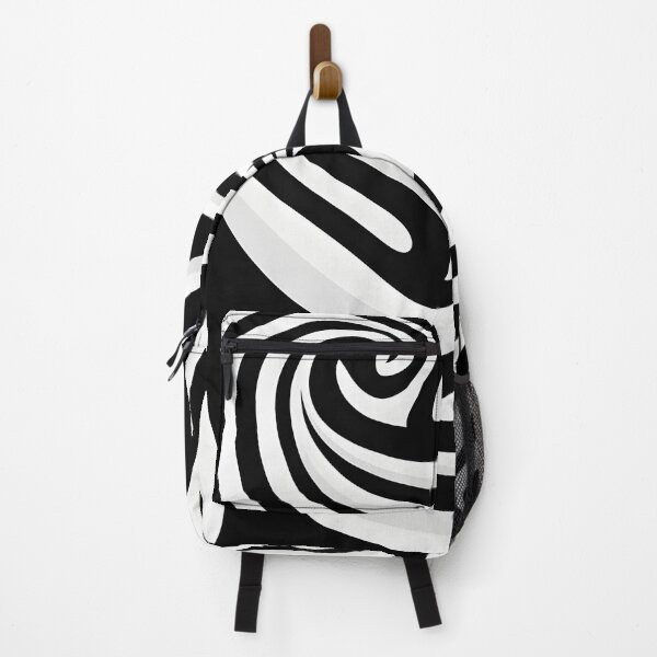 Item preview, Swirling Abyss: Black and White Optical Illusion designed and sold by VectorPlace.