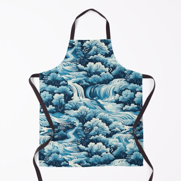 Item preview, Waterfall Pattern, Blue designed and sold by purelypatterns.
