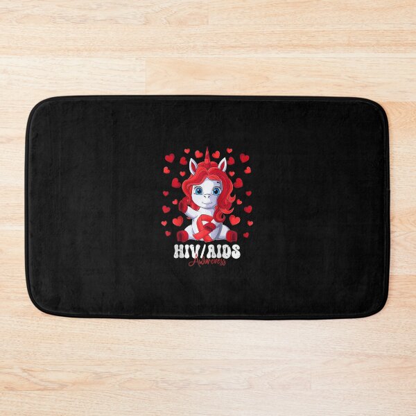 Item preview, HIV AIDS Awareness Month Red Ribbon Unicorn Raglan Baseball Tee designed and sold by defabiosofxs.