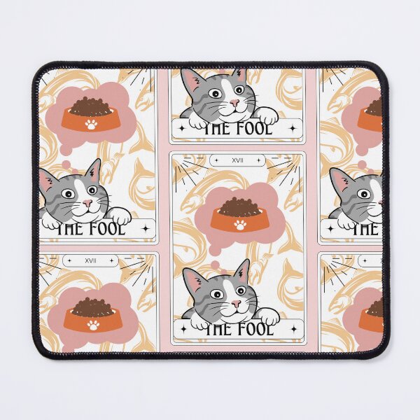 Item preview, Tarot Card Tabby Cat The Fool designed and sold by BettySpicer.