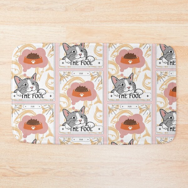 Item preview, Tarot Card Tabby Cat The Fool designed and sold by BettySpicer.