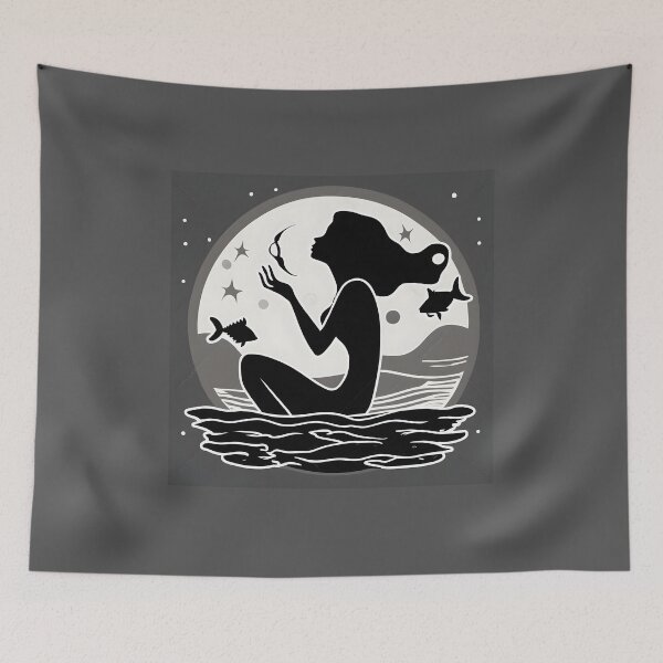 Item preview, Mermaid Art designed and sold by Planetporridge.