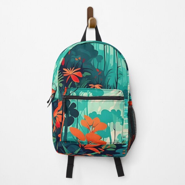 Item preview, Colorful Tropical Forest designed and sold by Bomba Visual.