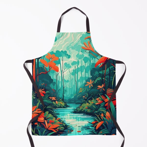Item preview, Colorful Tropical Forest designed and sold by Bomba Visual.