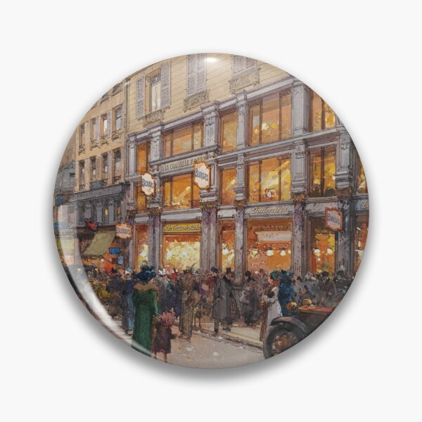 Item preview, Eglise de la Sainte Trinité, Rue de la Chaussée d’Antin (20th century) - Eugène Galien Laloue designed and sold by SALON DES ARTS.