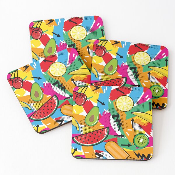 Item preview, summer pop fruits designed and sold by chiara-de-david.