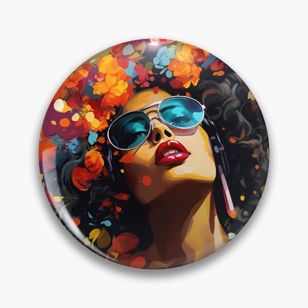 Item preview,  Blooms & Glamour: Floral Femme Fatale Art Print designed and sold by ArtCorner10.