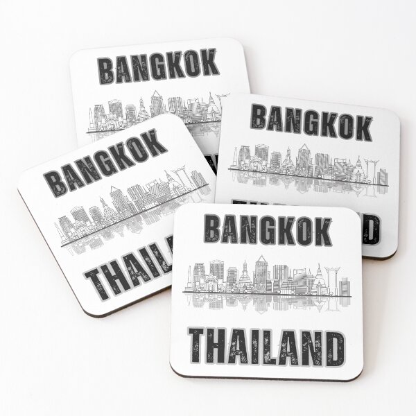 Item preview, Bangkok Beauty: Cityscape Art, City of Contrasts, Traveler's Paradise designed and sold by Nokart.