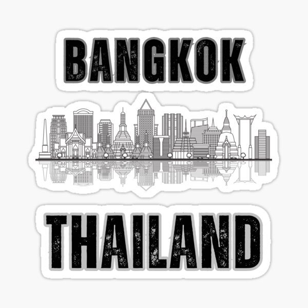 Item preview, Bangkok Beauty: Cityscape Art, City of Contrasts, Traveler's Paradise designed and sold by Nokart.