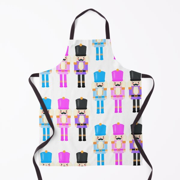 Item preview, Colorful Nutcracker Trio - Christmas Nutcrackers - Blue, Pink, and Purple - Graphic Art Illustration  designed and sold by Star-Fragment.