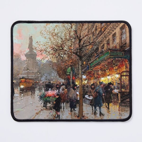 Item preview, Place de la République (20th century) - Eugène Galien Laloue designed and sold by SALON DES ARTS.