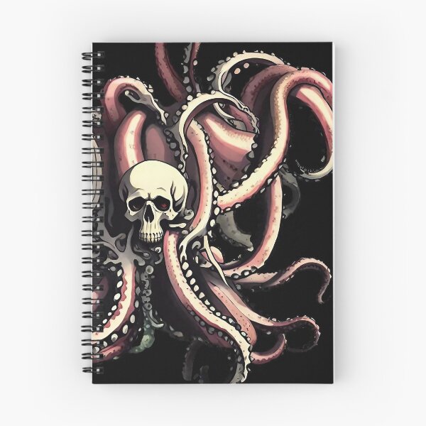 Item preview, Oceanic Monster Kraken, Octopus With Skull, Cthulhu Mythos designed and sold by Amazing-Kortez.