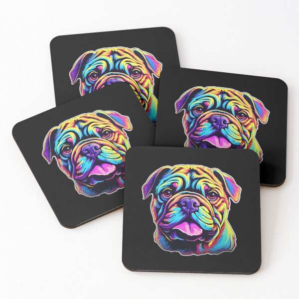 Item preview, Bulldog Neon Design designed and sold by CUTEDOGGIEZ.