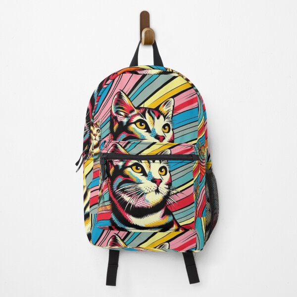 Item preview, Abstract Cat Pop Art designed and sold by siammagicalart.