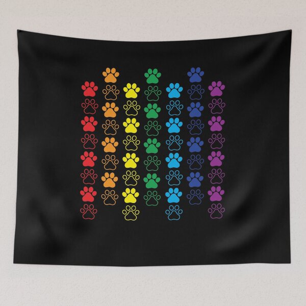 Item preview, Dog Paw for Dogs-Mum-Rainbow  designed and sold by KAYDEE01212 ✨.