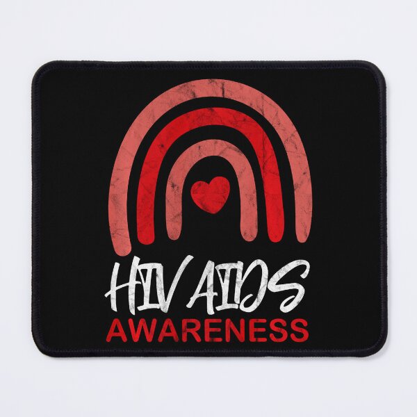Item preview, HIV AIDS Awareness Month Retro Rainbow Autoimmune Diseases designed and sold by defabiosofxs.