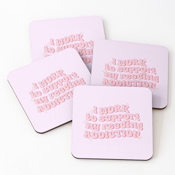 Item preview, I Work To Support My Reading Addiction Kindle Addict Gift Ideas designed and sold by StickyBook.