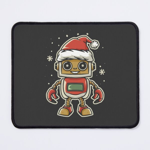 Item preview, Cartoon Christmas Robot Santa designed and sold by CraftedRealm.