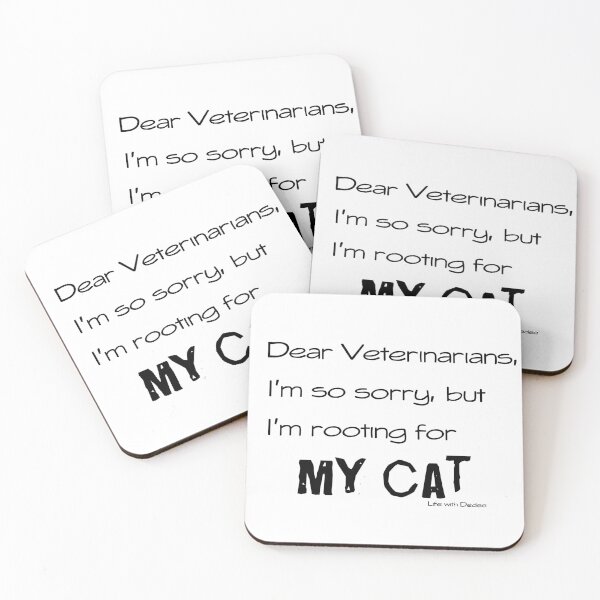 Item preview, Dear Veterinarians designed and sold by DedeesMom.