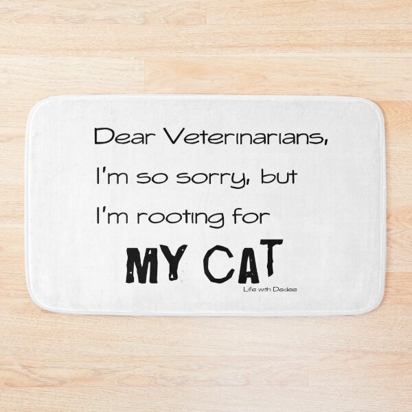 Item preview, Dear Veterinarians designed and sold by DedeesMom.