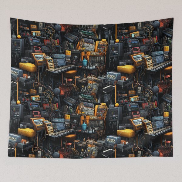 Item preview, Musical synthesizer storage room designed and sold by ivanmejia.