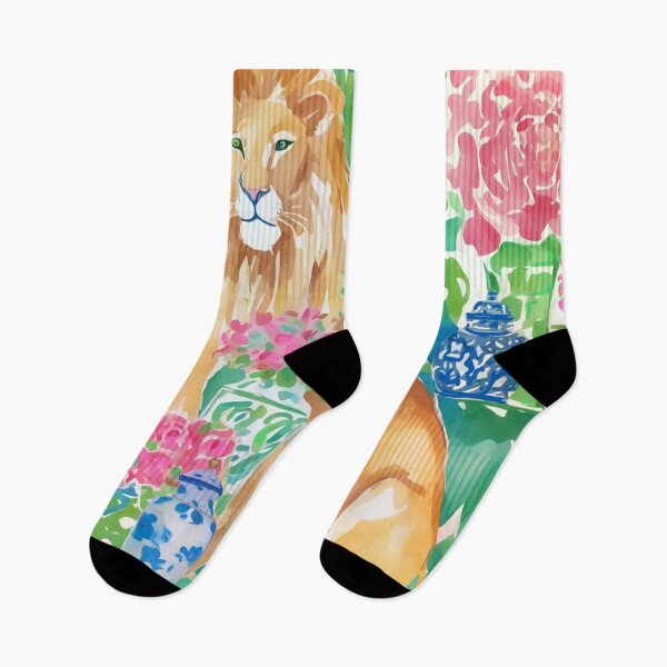 Item preview, Preppy couple of lions  designed and sold by SophieClimaArt.