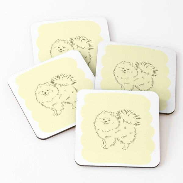 Item preview,  Pomeranian Yellow Set designed and sold by EmilysCozyCards.