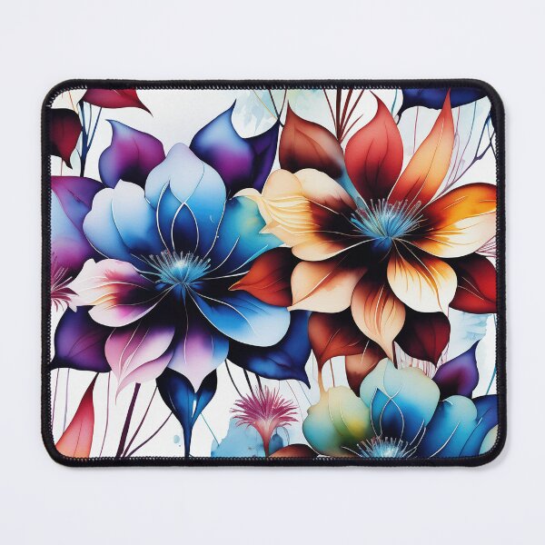 Item preview, Colorful flowers designed and sold by AIartistIT.