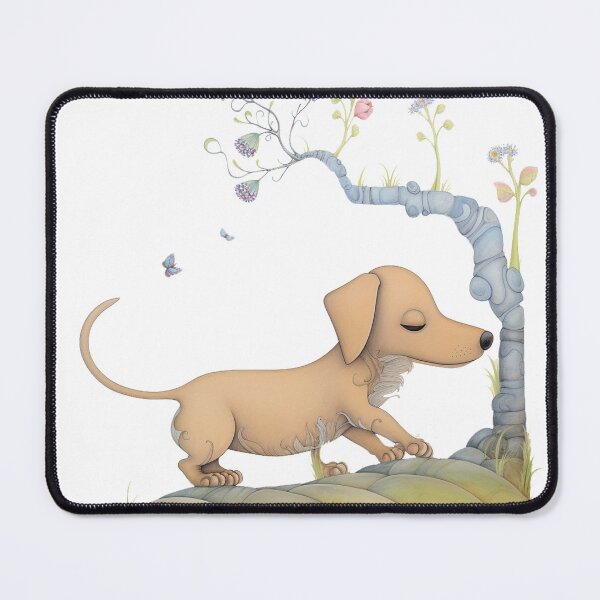 Item preview, Cute dog at the tree designed and sold by aghnadarragh.