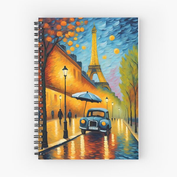 Item preview, Paris evening in Van Gogh Style designed and sold by MadamEnne.