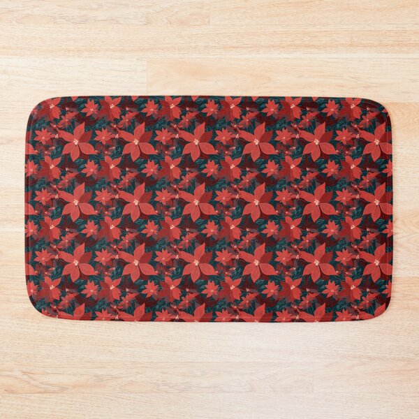 Item preview, Poinsettia Pattern designed and sold by Midnight Garden.