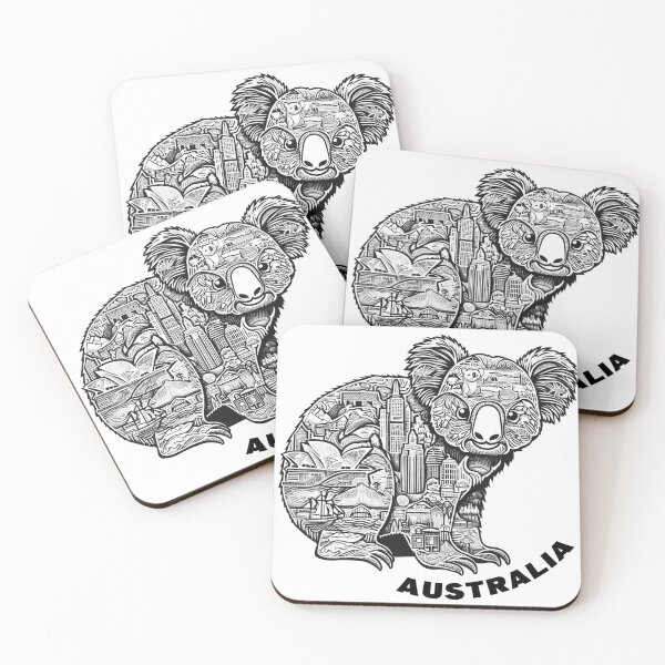 Item preview, Australian Koala designed and sold by Animalandscapes Inc..