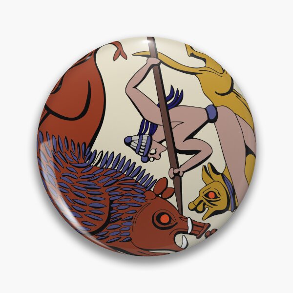 Item preview, Minoan boar hunt designed and sold by frederic Lecut.