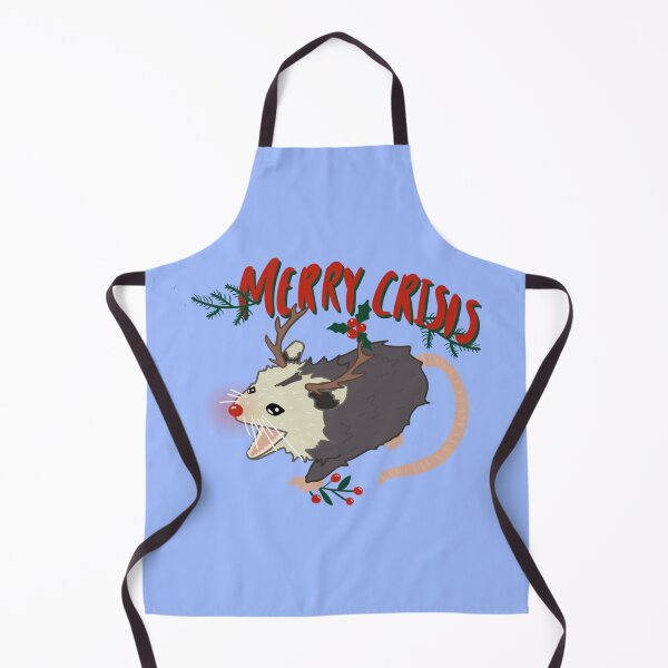 Item preview, Merry Crisis Opossum, Christmas Possum designed and sold by WildSideofWNY.