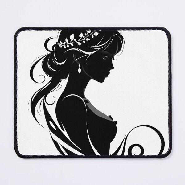Item preview, Digital Silhouettes: The Evolution of Feminine Aesthetics in Art designed and sold by Artedig.