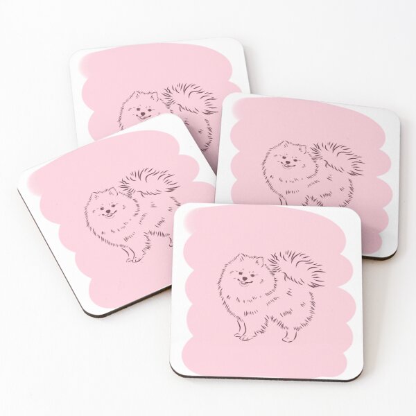 Item preview,   Pomeranian Pink Set designed and sold by EmilysCozyCards.