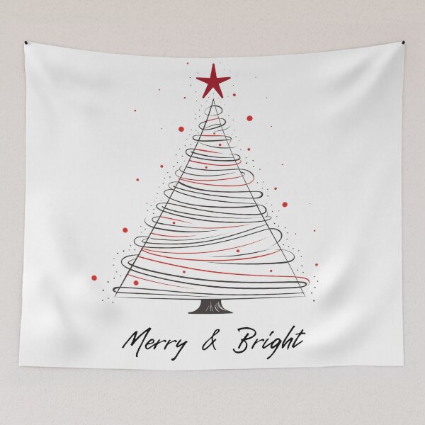 Item preview, Merry & Bright Christmas Tree designed and sold by OspreyElliott.