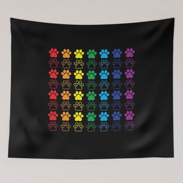 Item preview, Dog Paw for Dogs-Mum-Rainbow designed and sold by KAYDEE01212 ✨.
