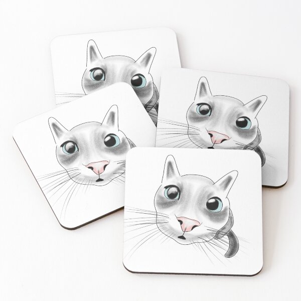 Item preview, Cat Staring designed and sold by TinyCare.