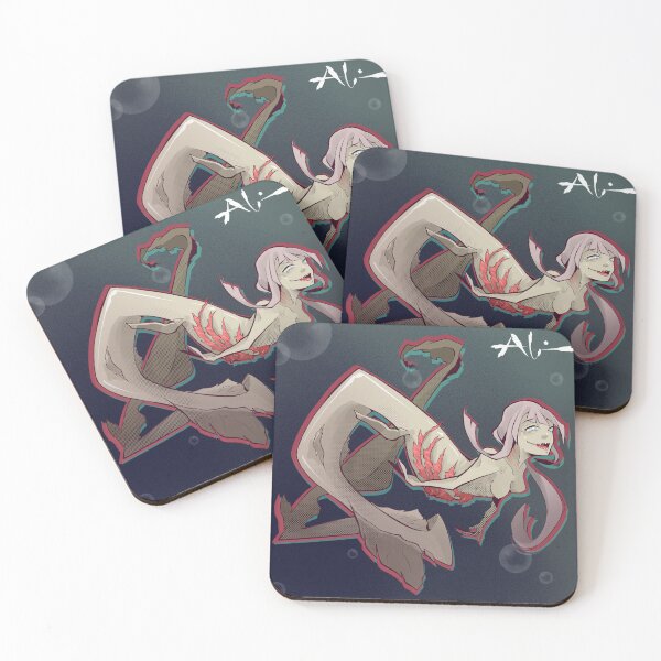 Item preview, Frilled Shark Mermaid designed and sold by FurakanoAbira.