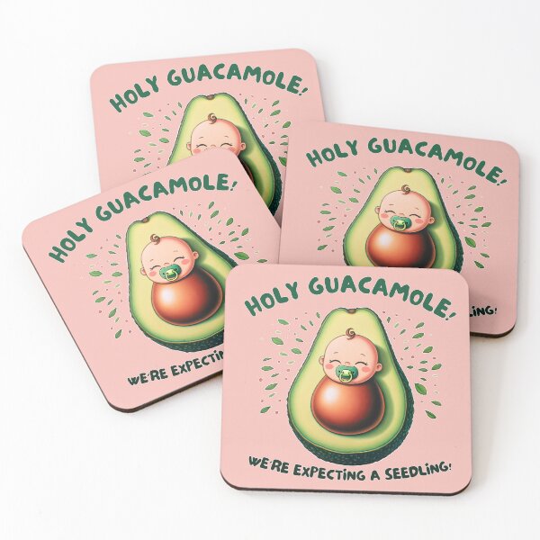 Item preview, Anuncio de Embarazo, Santo Guacamole, Estamos Esperando una Plántula designed and sold by wazhyp.