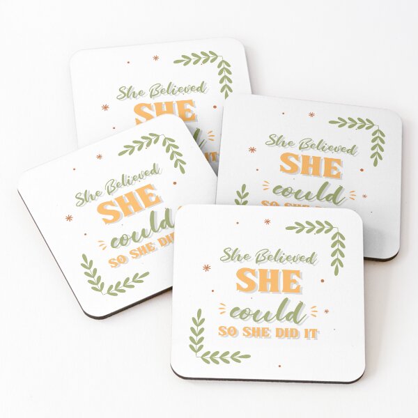 Item preview, She believed she could inspirational designed and sold by CurtBeachy.