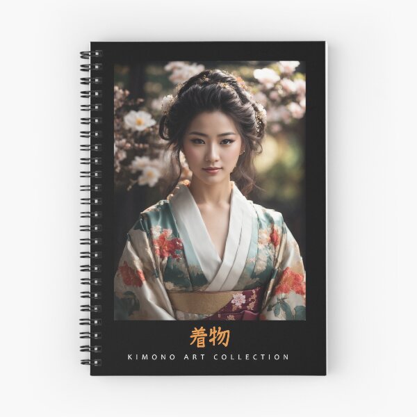 Item preview, anime portrait japanese kimono asian wall art designed and sold by Kimono Art  Collection.