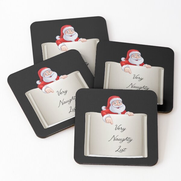 Item preview, Christmas Santa Claus - Very Naughty List designed and sold by LionessLove.