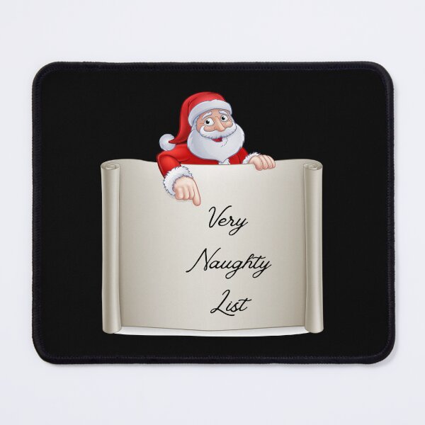 Item preview, Christmas Santa Claus - Very Naughty List designed and sold by LionessLove.