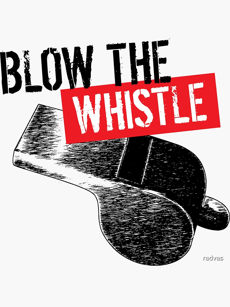 Whistleblower Sticker for iOS & Android